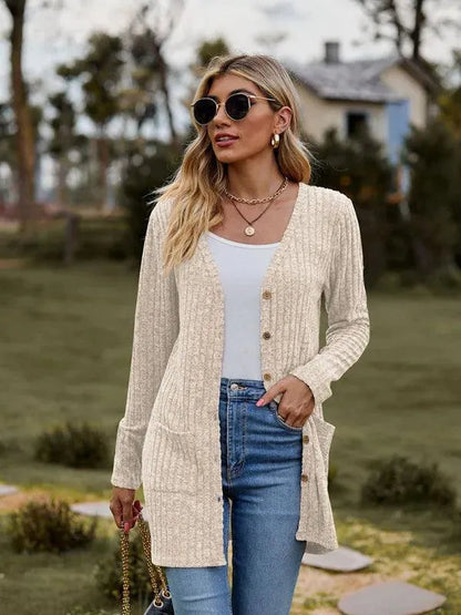 Weiche Damen Strickjacke Mode Pullover
