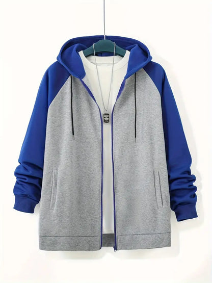 Herrenjacke Langarm Kordelzug Elegant