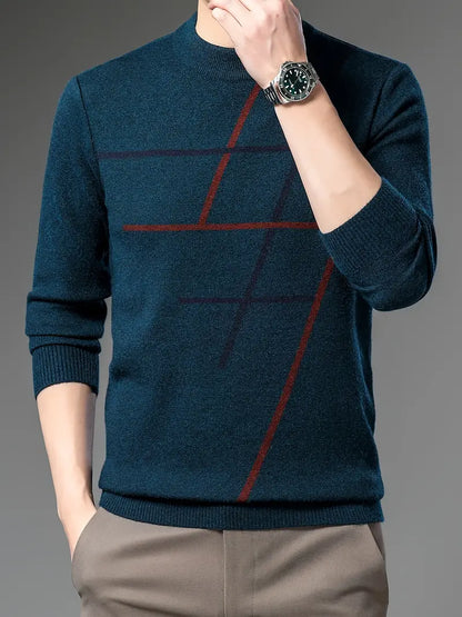 Felix - Bequemer Rundhals Pullover Herren