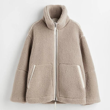 Warme Winterjacke Modern Stylish Fleece