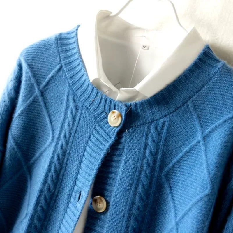 Elegante Strickjacke Damen Luxusdesign - IdealeKleiden