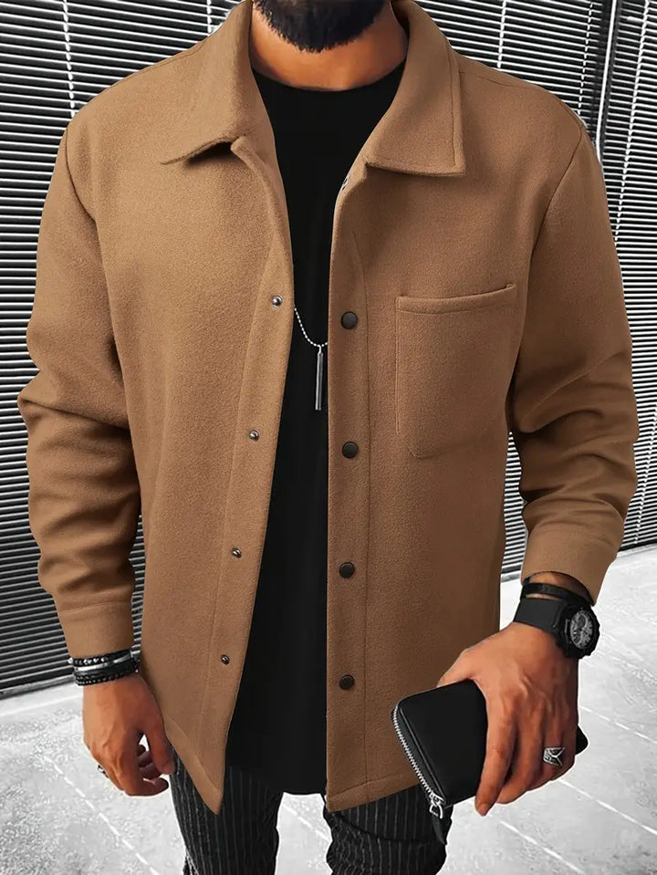 Moderner Herren Steppmantel Casual Stil