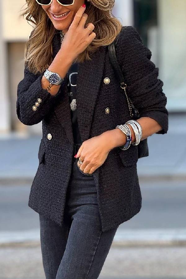 Modische Steppjacke Kontrastfarben