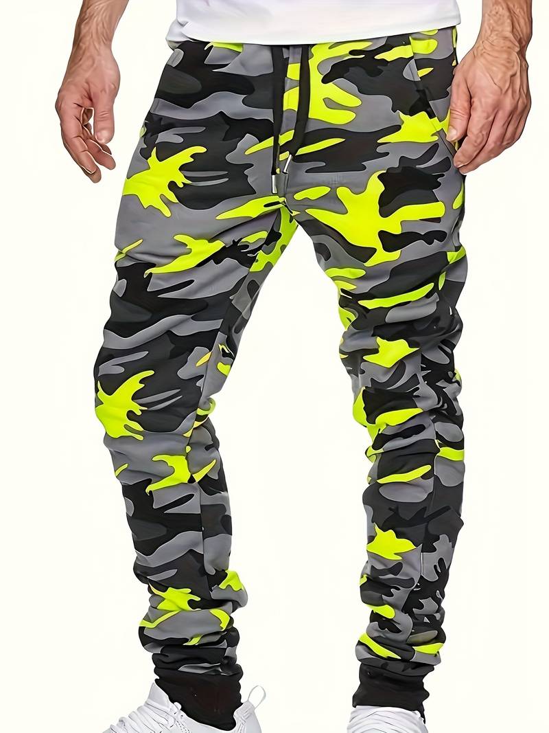 Herren Hose Tarnmuster Army Style