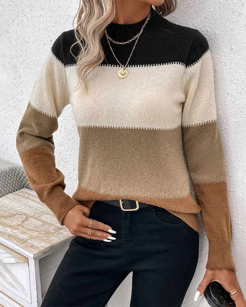 Damen Pullover Warm und Bequem