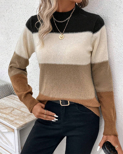 Damen Pullover Warm und Bequem