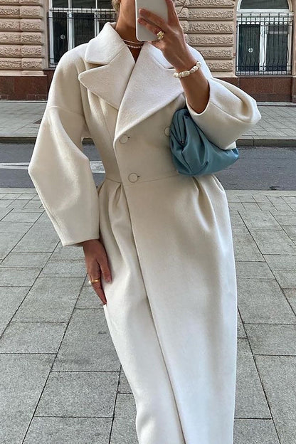 Zweireihiger Damenmantel Modern Eleganz