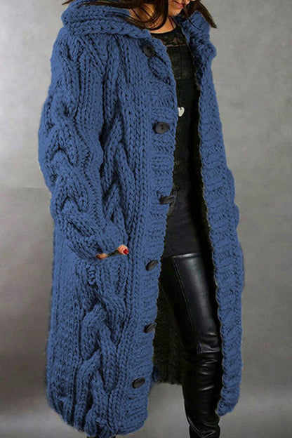 Große Größe Strickjacke Damen Pullover