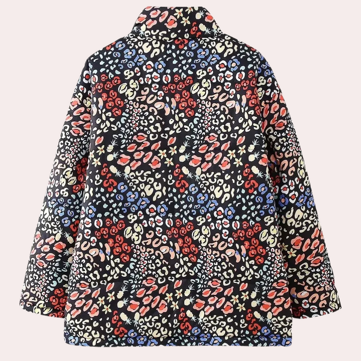 Lange Damenpuffjacke Warm und Bequem - IdealeKleiden