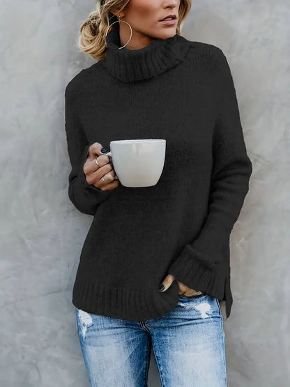 Weiche Pullover mit Rollkragen
