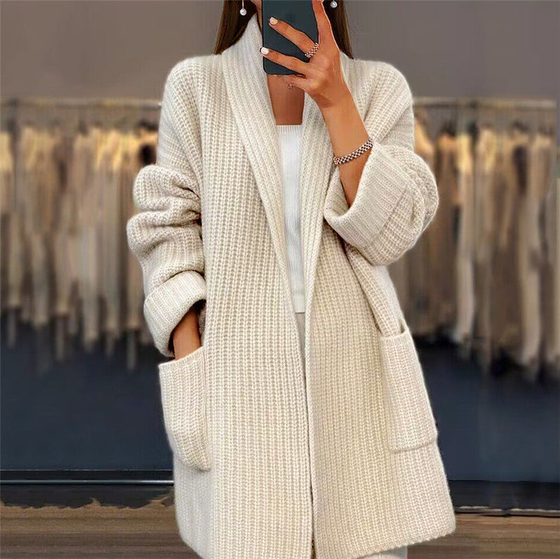 Weiche Wollcardigans Damen