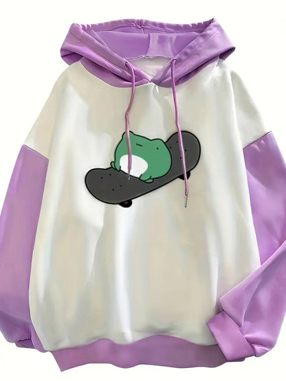 Lässiger Herren Hoodie Langarm Modern