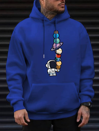Astronauten Hoodie Herren Modern Galactic