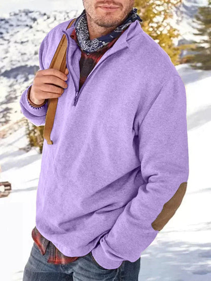 Weiche Herrenjacke Elegant Lederlook