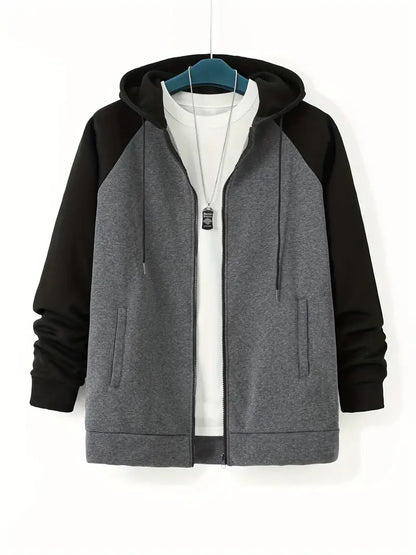 Herrenjacke Langarm Kordelzug Elegant - IdealeKleiden