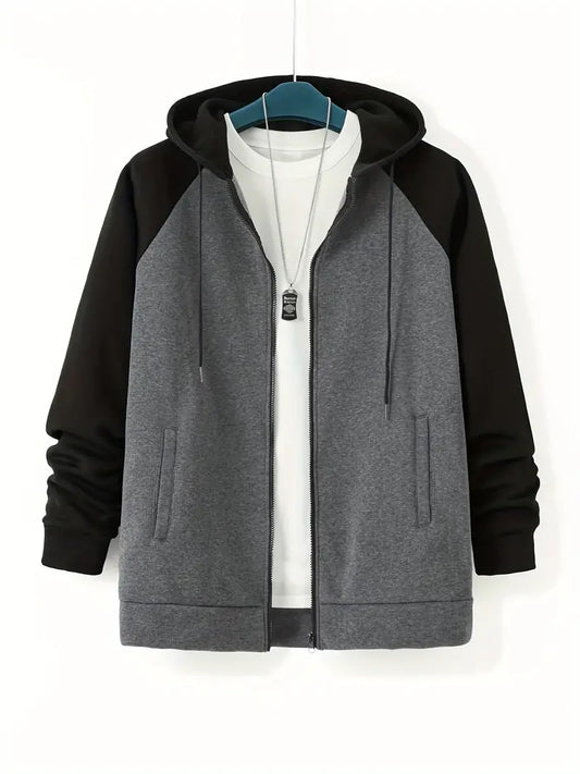 Herrenjacke Langarm Kordelzug Elegant - IdealeKleiden