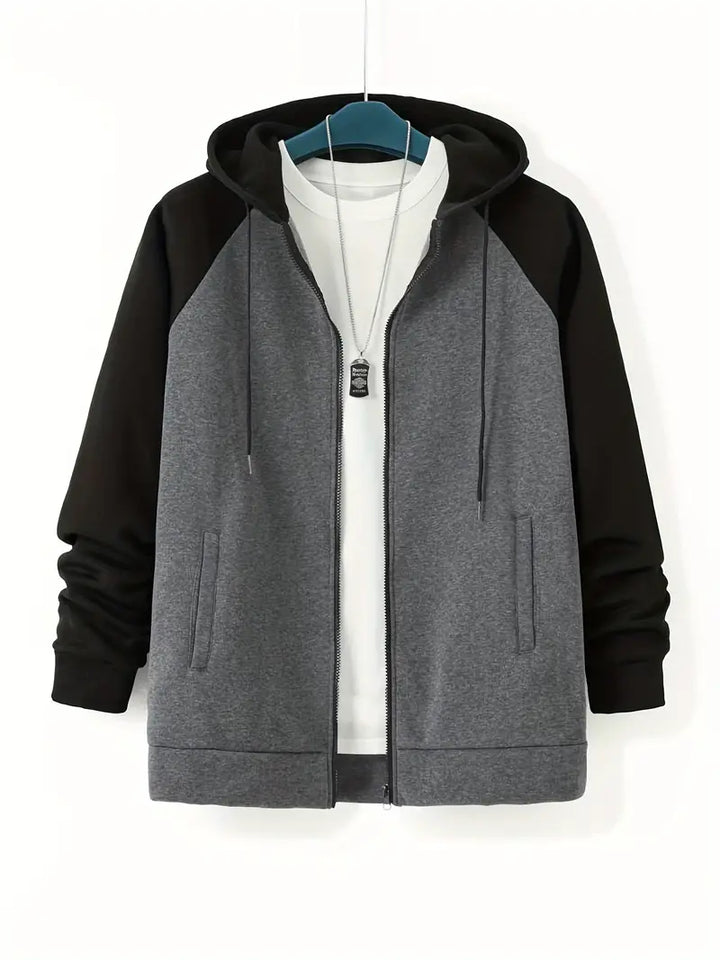 Herrenjacke Langarm Kordelzug Elegant - IdealeKleiden