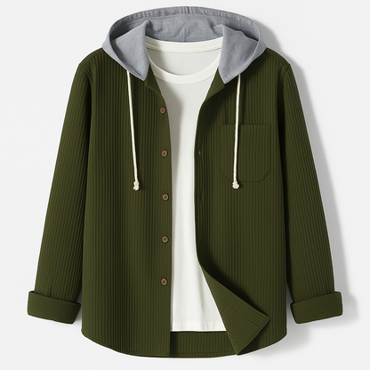 Corduroy Hoodie Bequem Warm