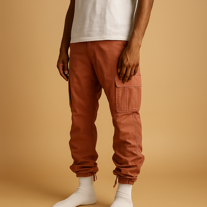 Herrenhose Gerade Form Funktionale Taschen