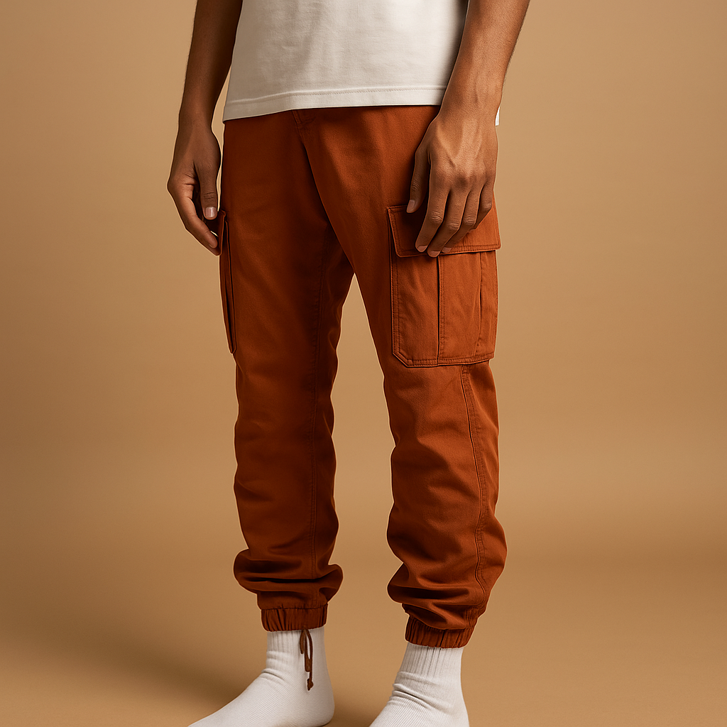 Herrenhose Gerade Form Funktionale Taschen