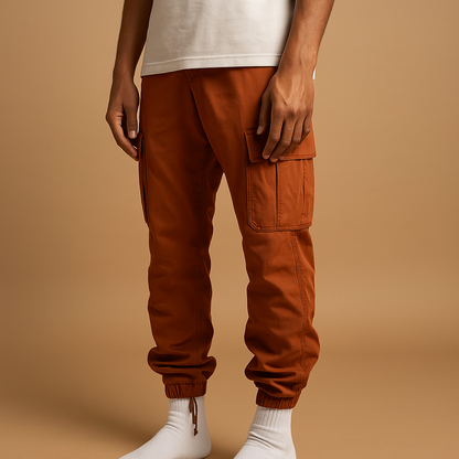 Herrenhose Gerade Form Funktionale Taschen