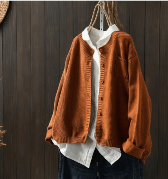 Elegante Damencardigan mit Knöpfen
