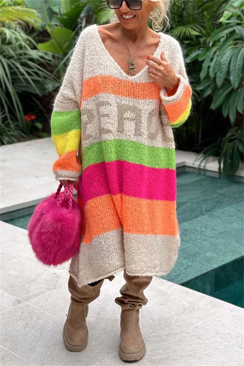 Entspannter Ibiza Pullover Relaxed Style