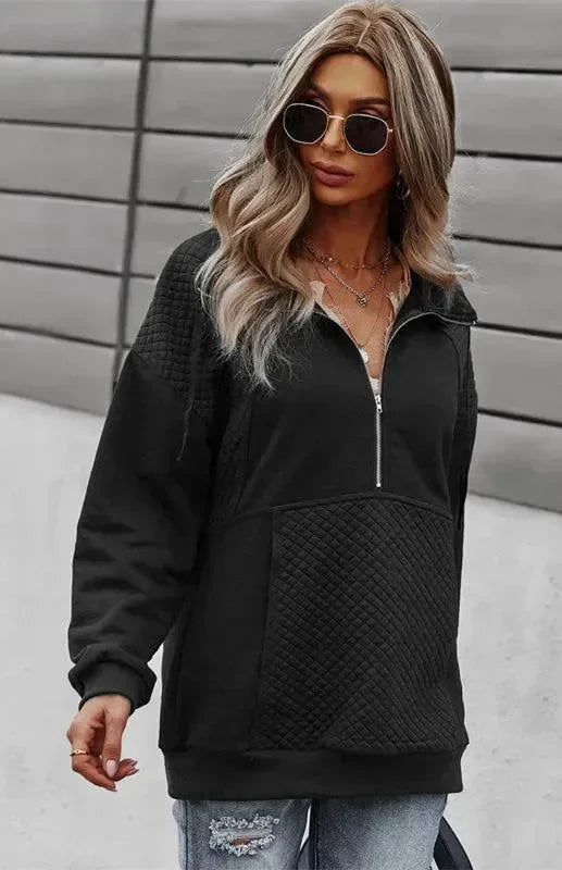 Bequeme Damenjacke Leichte Lockere Passform