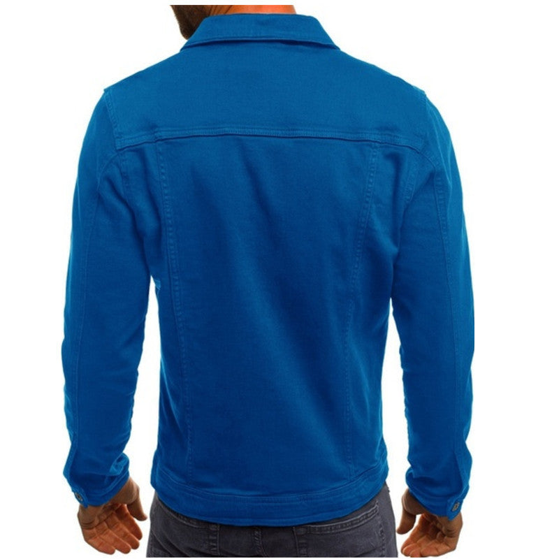 Modische Denimjacke Herren Relaxed Fit - IdealeKleiden