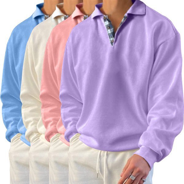 Bequemer Herren Pullover Casual - IdealeKleiden