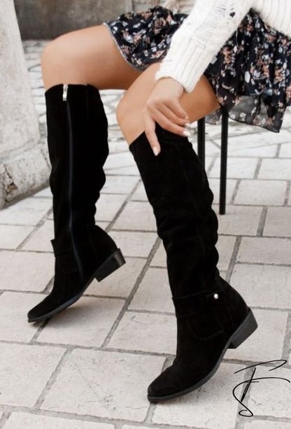 Bequeme Damenstiefel Freizeit Schuhe