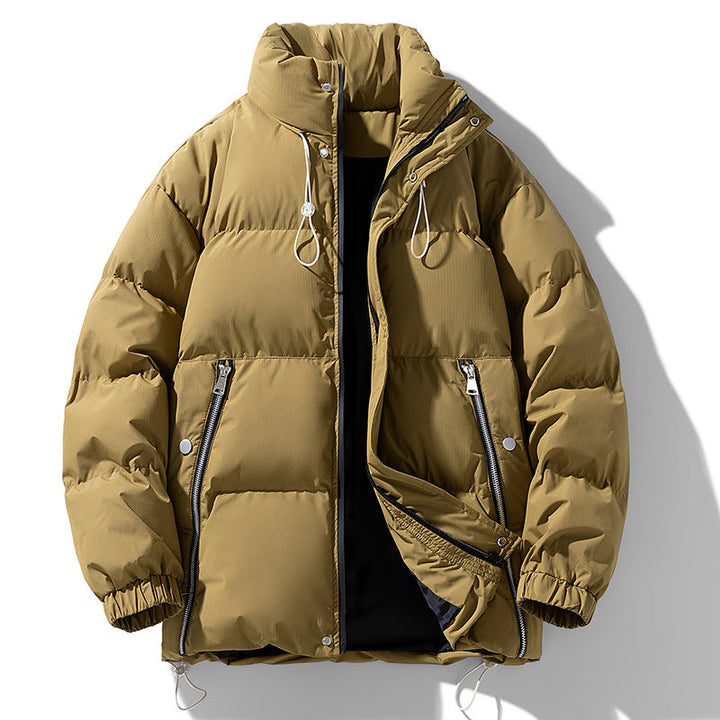 Herren Winterjacke Warm Gefüttert Oversized