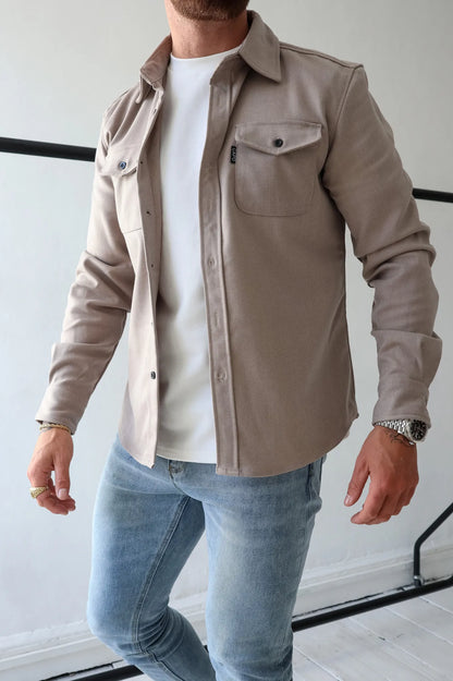 Stilvolle Damenjacke Button Down Style