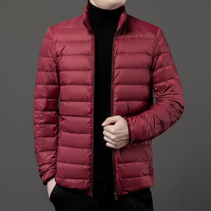 Herren Pufferjacke Slim Fit Leicht