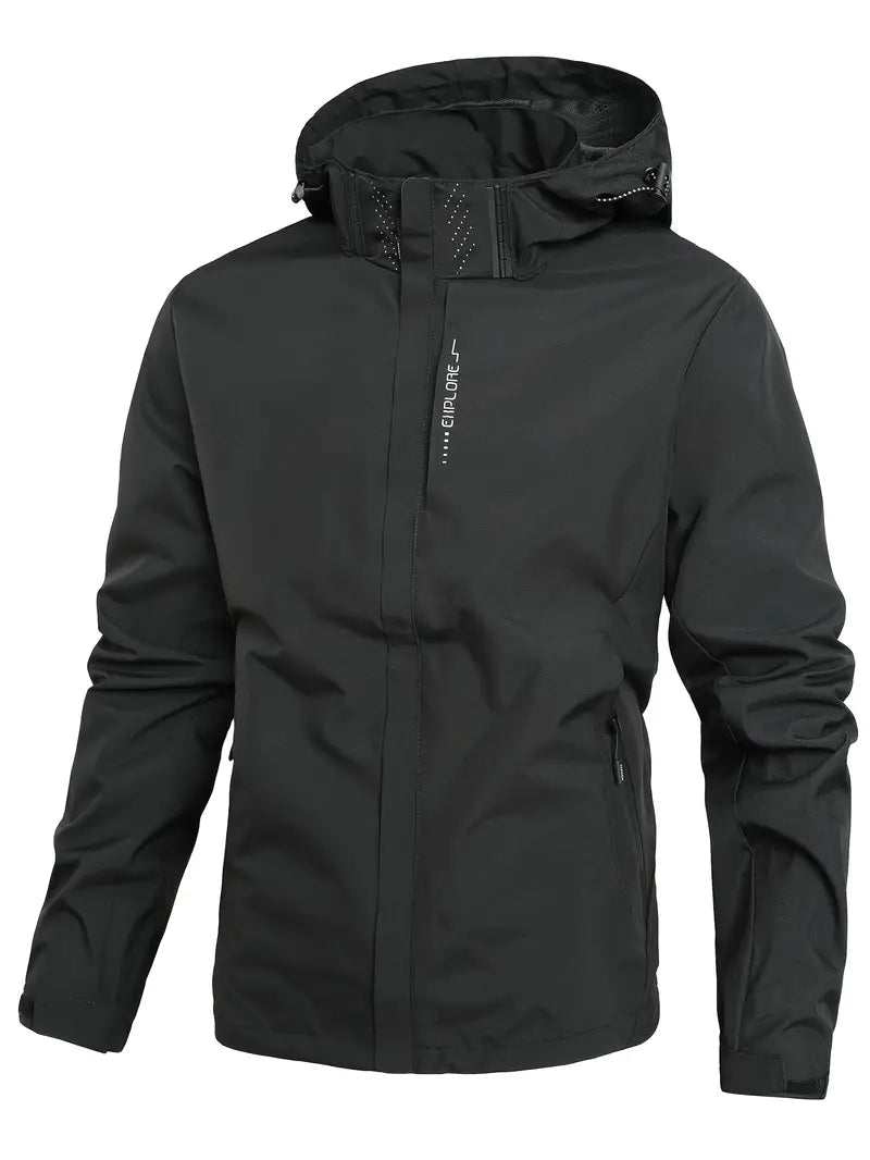 Wasserdichte Herrenjacke Leicht & Winddicht - IdealeKleiden