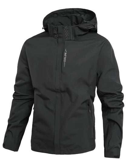 Wasserdichte Herrenjacke Leicht & Winddicht - IdealeKleiden
