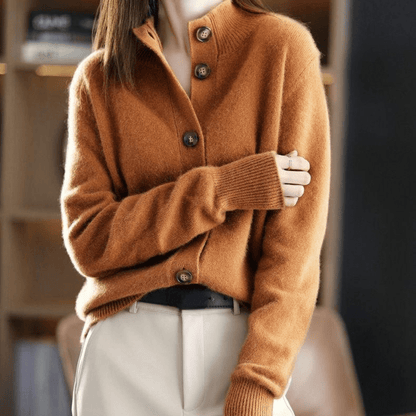 Weicher Kaschmir Cardigan Pullover Damen
