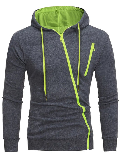 Herren Langarm Hoodie Großes Design