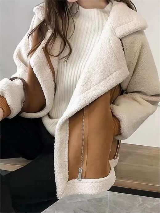 Weiche Damen Teddyjacke Bequem