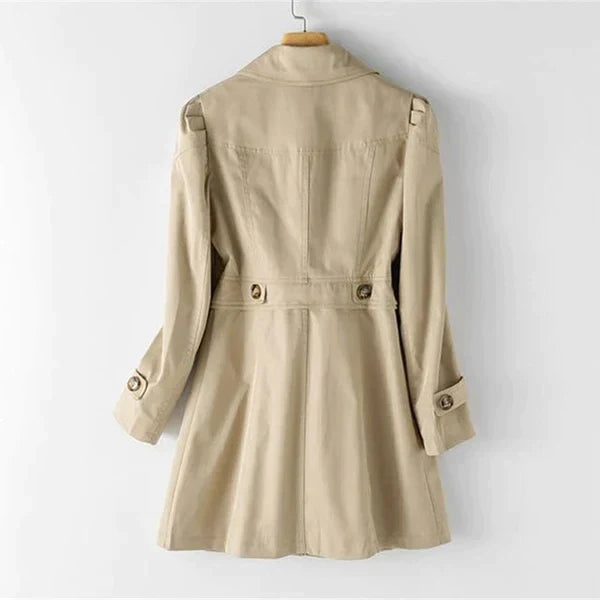 Praktische Knoop Jacke Damen - IdealeKleiden
