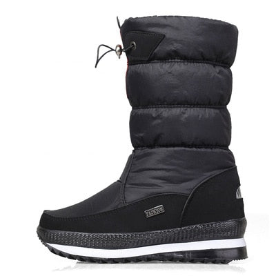 Wasserdichte Damen Stiefel Winter Schnee