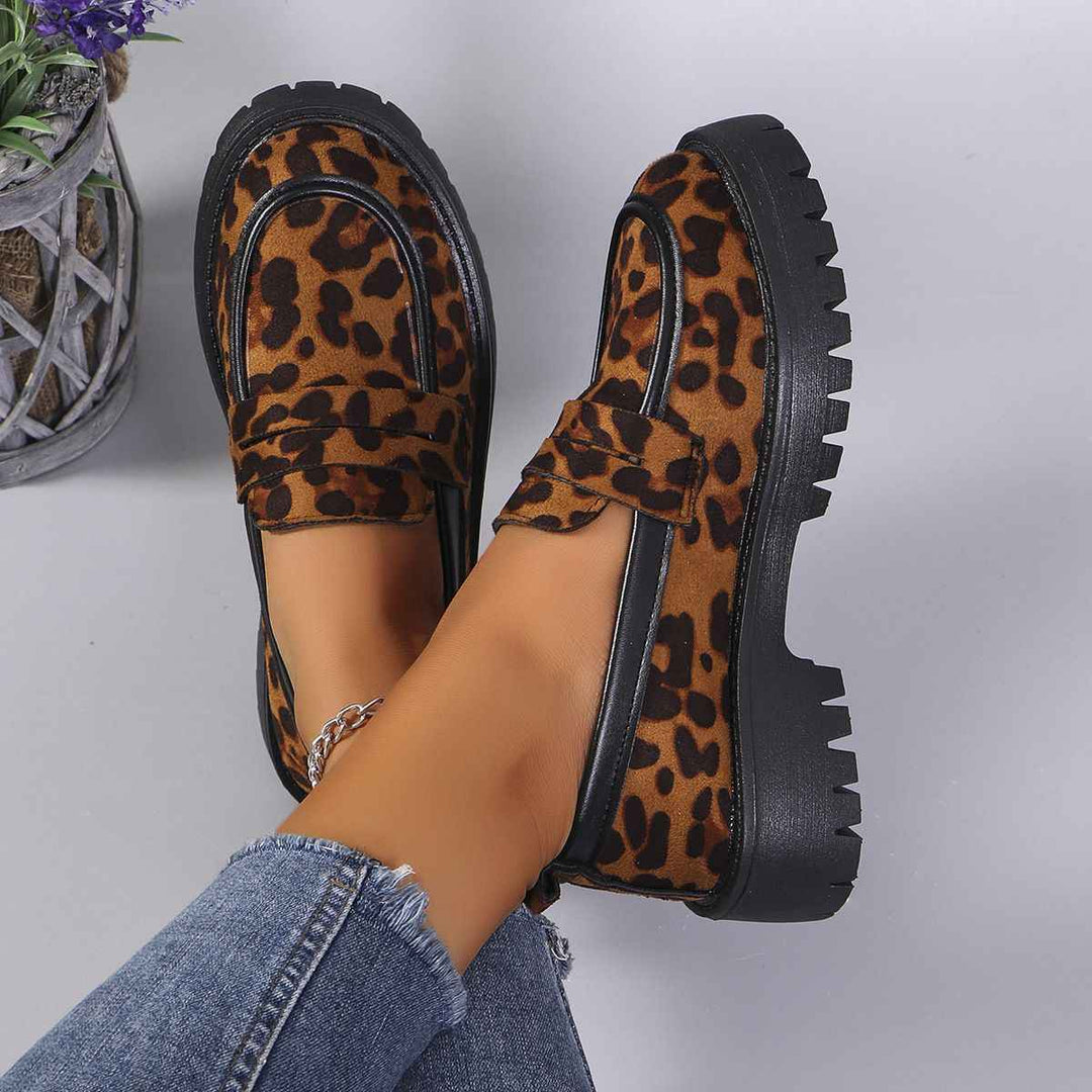 Damen Stiefel Chunky Sohle - IdealeKleiden