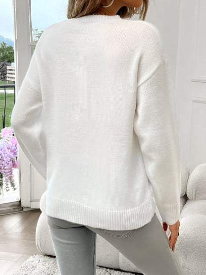 USA Flagge Sweatshirt Rundhals Pullover - IdealeKleiden