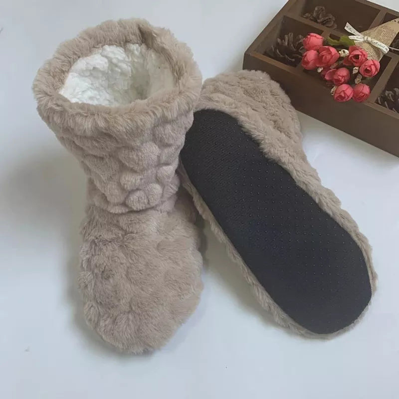 Weiche Winterstiefel Warme Hausschuhe Komfort - IdealeKleiden