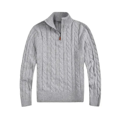 Eleganter Kabelpullover Herren Classic Style