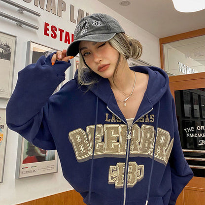 Damen Oversized Hoodie Trendy Casual