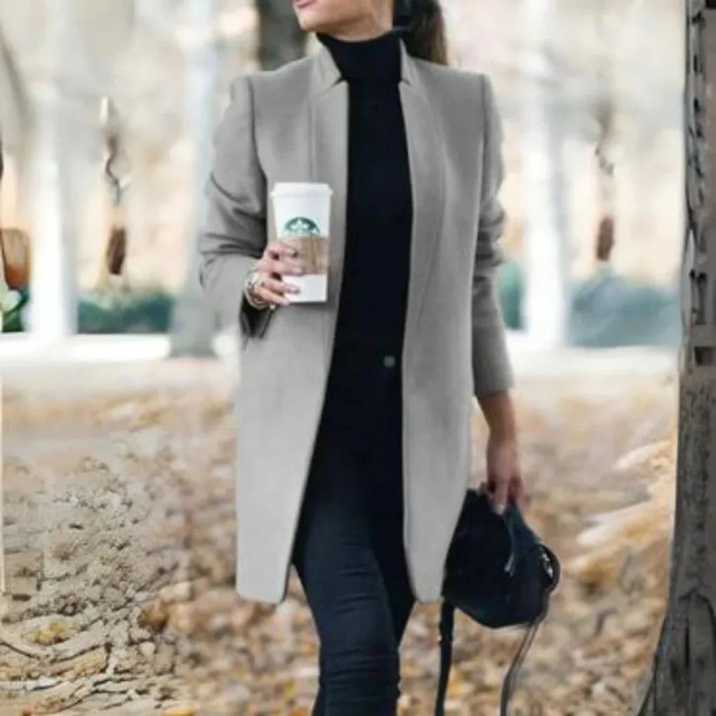 Wintermantel Damen Elegantes Design - IdealeKleiden