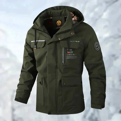 Leichte Herrenjacke Mit Vollreißverschluss Sportlich