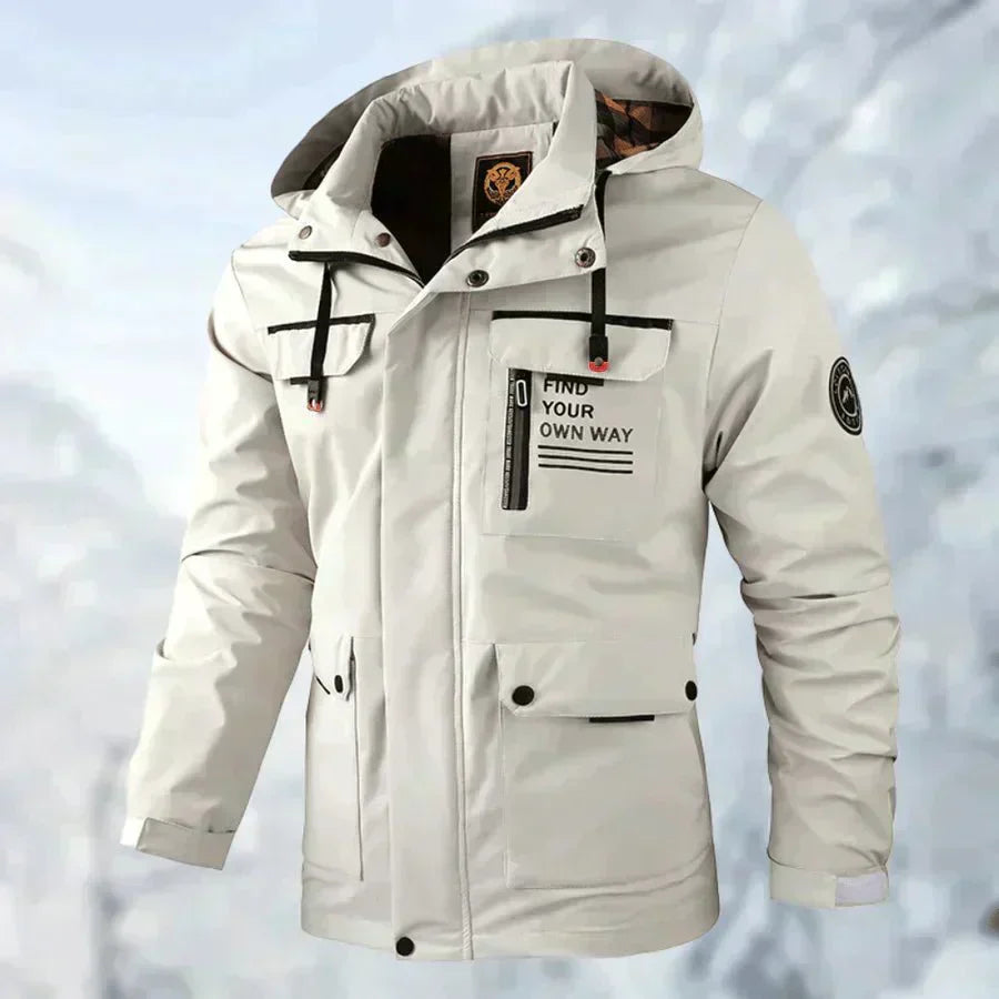Wasserdichte Outdoor-Jacke Bequem Winddicht