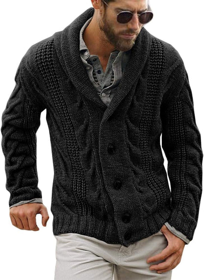 Bequeme Herrenstrickjacke Modern